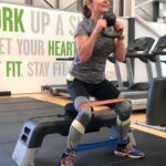Squat to bench with kettlebell and bands Squat to bench with kettlebell and bands