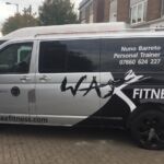 If you see our van, give us a wave! Wax fitness van