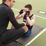 Matt doing sit ups