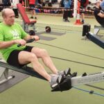 Gary on the Concept2 Rower