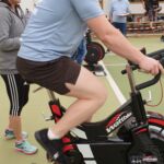 Krzysztof cycle on Wattbike Pro