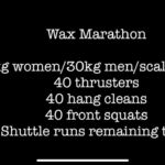 Wax Games Series II Gym Competition Portsmouth